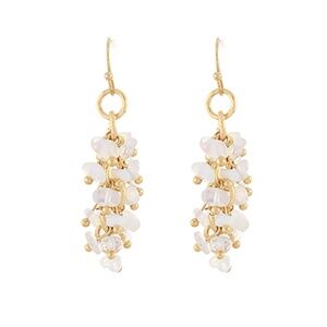 Chandelier Stone Earrings